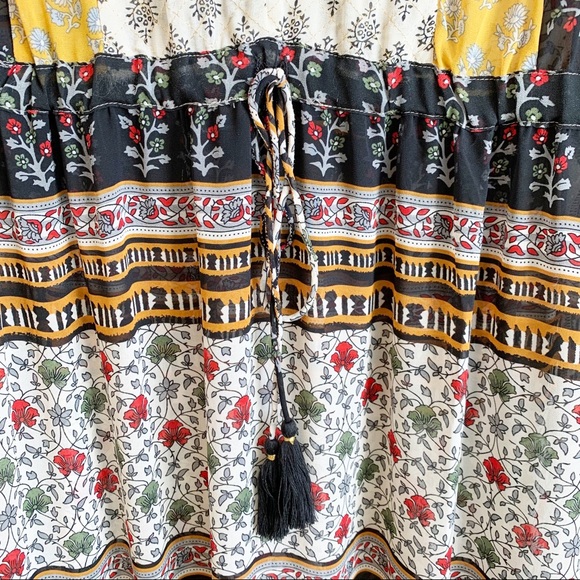 Anthro One September Midi Dress boho RELISTED - Picture 7 of 16